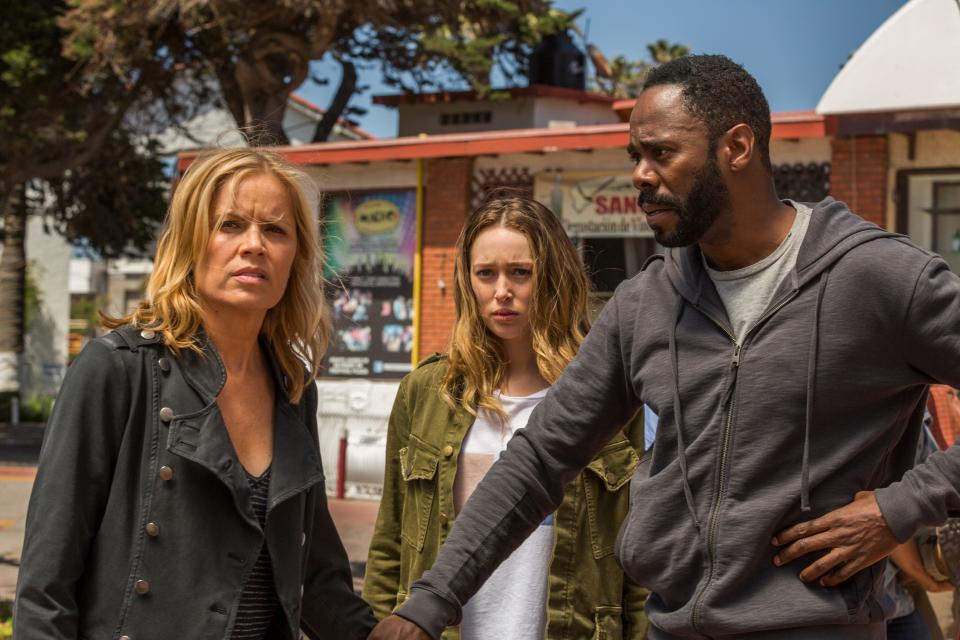 FearTWD 215 Kim Dickens, Alycia Debnam-Carey, Colman Domingo