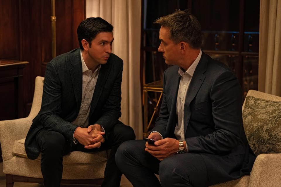 Succession, Season 4, Nicholas Braun, Matthew Macfadyen