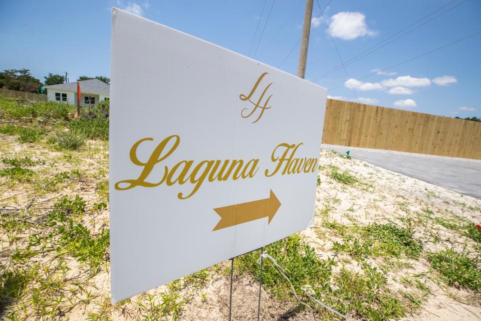 As of Friday, about 25 homes in the Laguna Haven Community already were built with another 15 either planned or under construction.