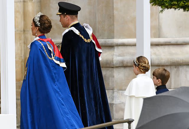 David Fisher/Shutterstock Kate Middleton, Prince William, Princess Charlotte and Prince Louis