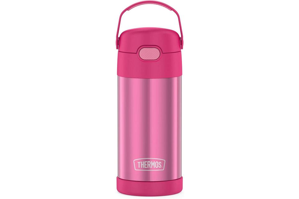 Pink thermos