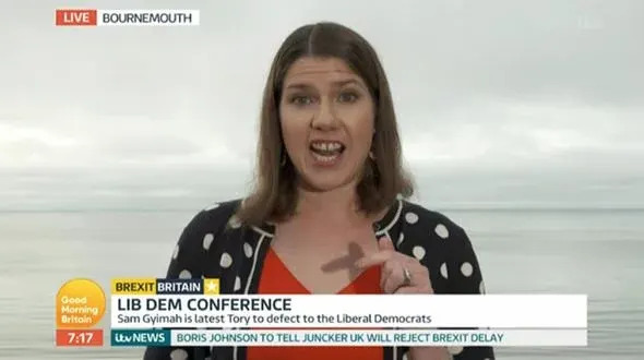 The Lib Dem leader promised to thwart Brexit if her party ever gets into no.10 and she she was elected prime minister. 