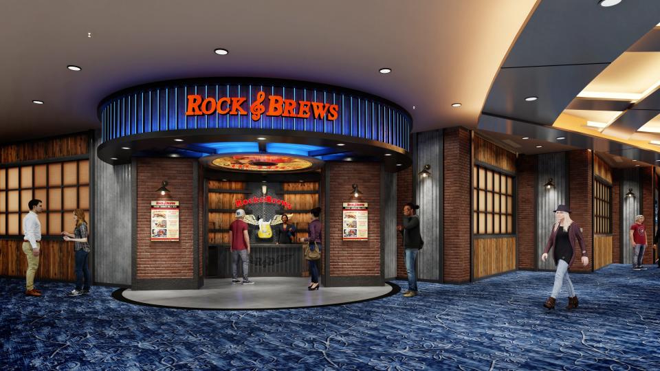 Rock & Brews, a restaurant chain co-founded by members of the rock band KISS, is among the new features coming to Potawatomi Hotel & Casino.