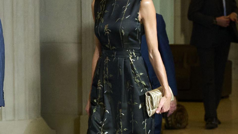 barcelona, spain september 18 queen letizia of spain attends the first edition of the la vanguardia awards at the museo nacional de arte de cataluña mnac on september 18, 2023 in barcelona, spain photo by carlos alvarezgetty images