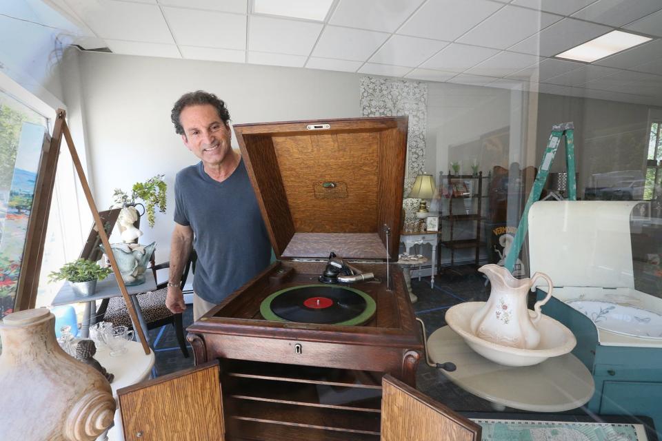 Keith Lemerise, owner of Water Street Marketplace, is opening up a new shop in downtown Exeter filled with vintage, antique and unique items.