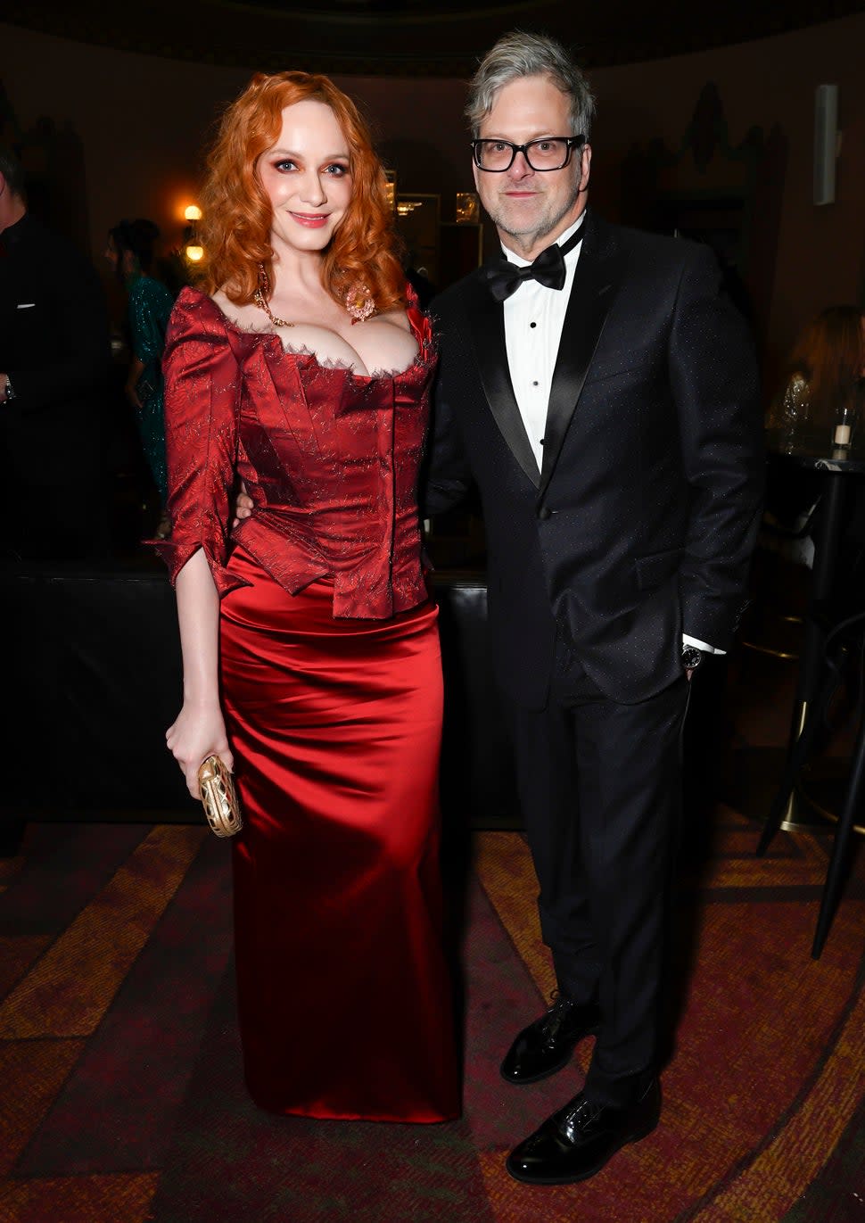 Christina Hendricks and George Bianchini are married 