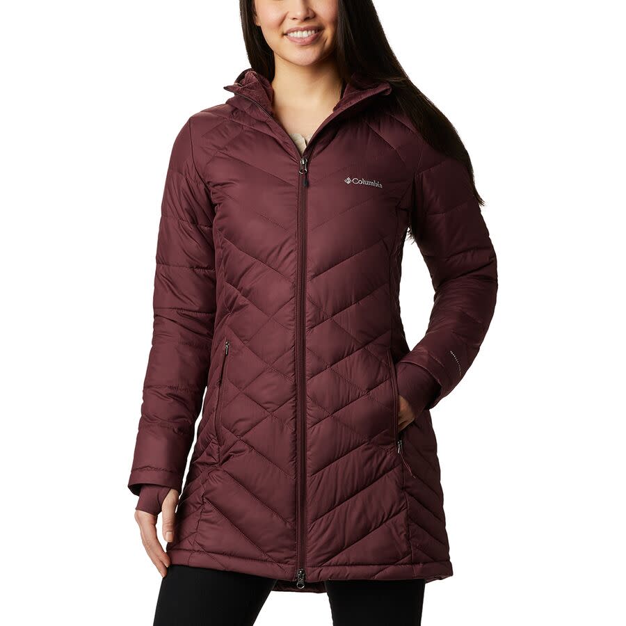 Maroon parka