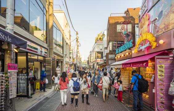 If your fashion sense is a little more ‘out there’, head to the futuristic shopping district Harajuku (Getty/iStock)