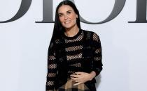 Auch die mittlerweile 57-jährige Demi Moore hat sich blendend gehalten. (Bild: Pascal Le Segretain/Getty Images for Dior)