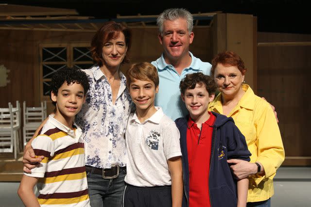 <p>Jason Kempin/WireImage</p> The Broadway cast of 'Billy Elliot,' including David Alvarez, Haydn Gwynne, Kiril Kulish, Gregory Jbara, Trent Kowalik and Carol Shelley.