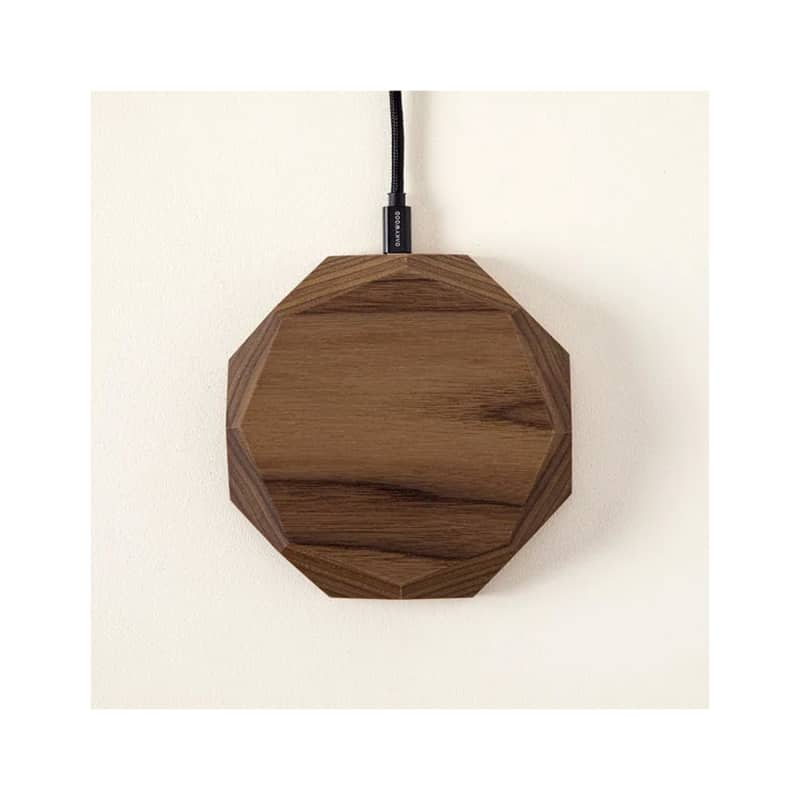 Uncommon Goods Walnut Wireless Charger