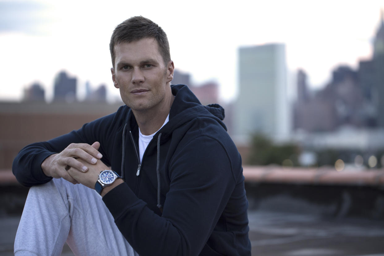 Tom Brady designed a Tag Heuer watch. (Photo: Courtesy of Tag Heuer)