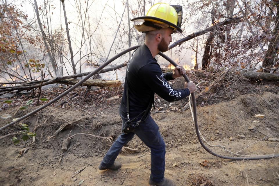 Drought and arson ignite wildfires across the Southeast