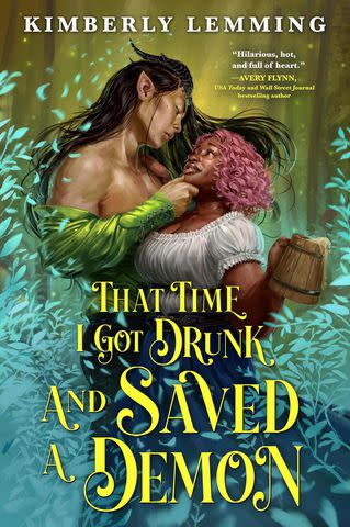 <p>Amazon</p> That Time I Got Drunk and Saved a Demon by Kimberly Lemming