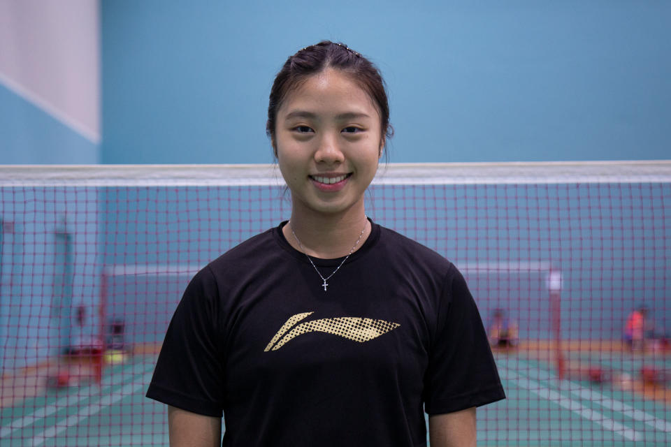 Yeo is the first Singaporean women's singles player to reach to quarter-final stage of the Badminton World Championships. (PHOTO: Dhany Osman / Yahoo News Singapore)