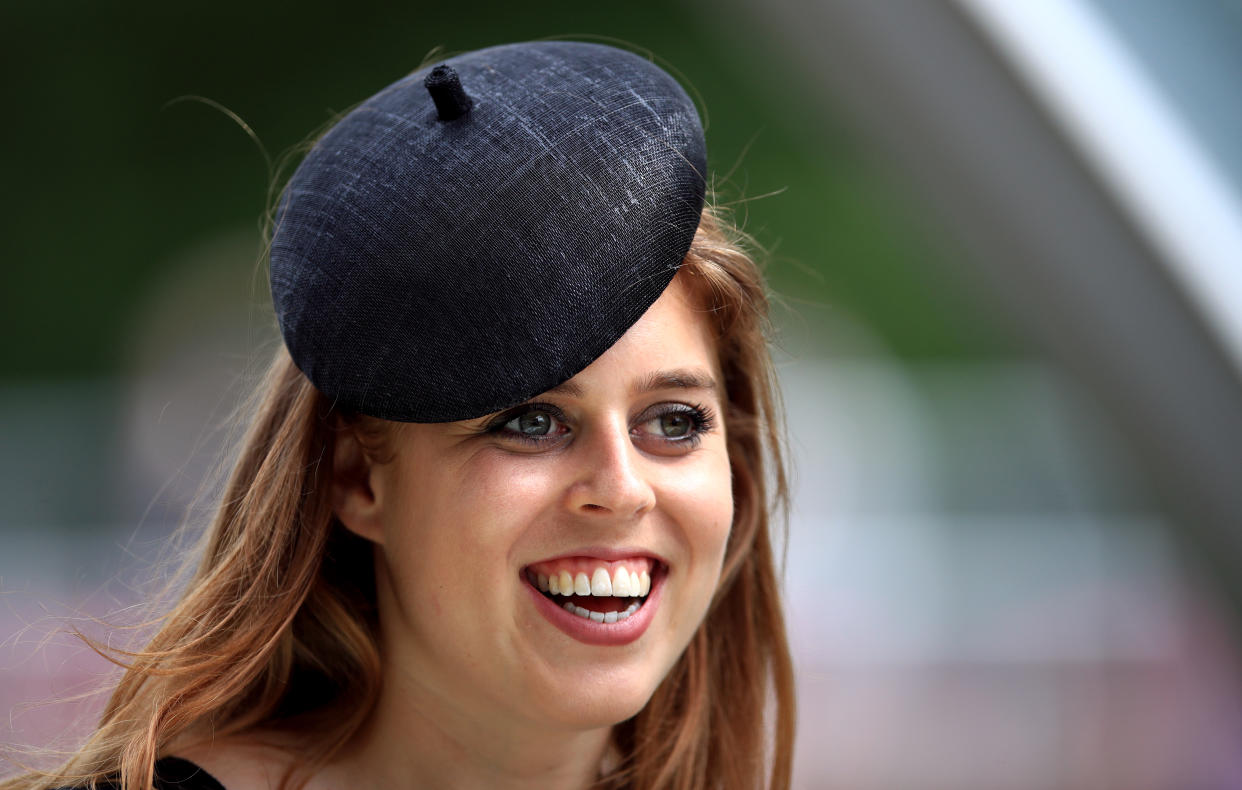 Princess Beatrice will be maid of honour at her sister Eugenie’s wedding (PA)