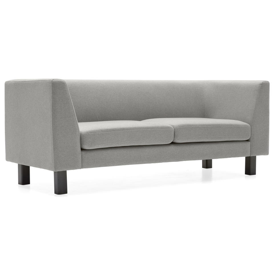 MoDRN Scandinavian Henrik 74″ Apartment Sofa. (Photo: Walmart)