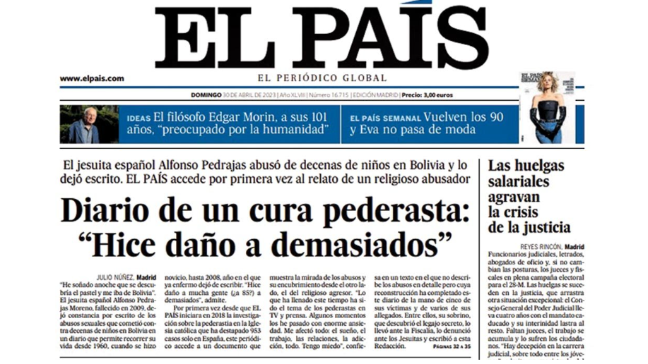 Portada El País