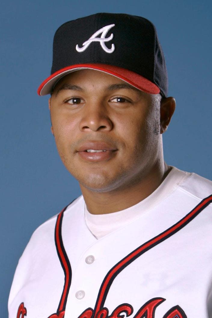 This is a 2007 file photo of Andruw Jones of the Atlanta Braves baseball team.