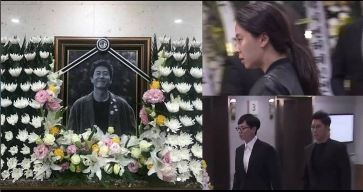 Cast members of the South Korean variety show “Running Man” attended the funeral of the late Kim Joo-hyuk. (Photo: @gorunningman/Instagram)