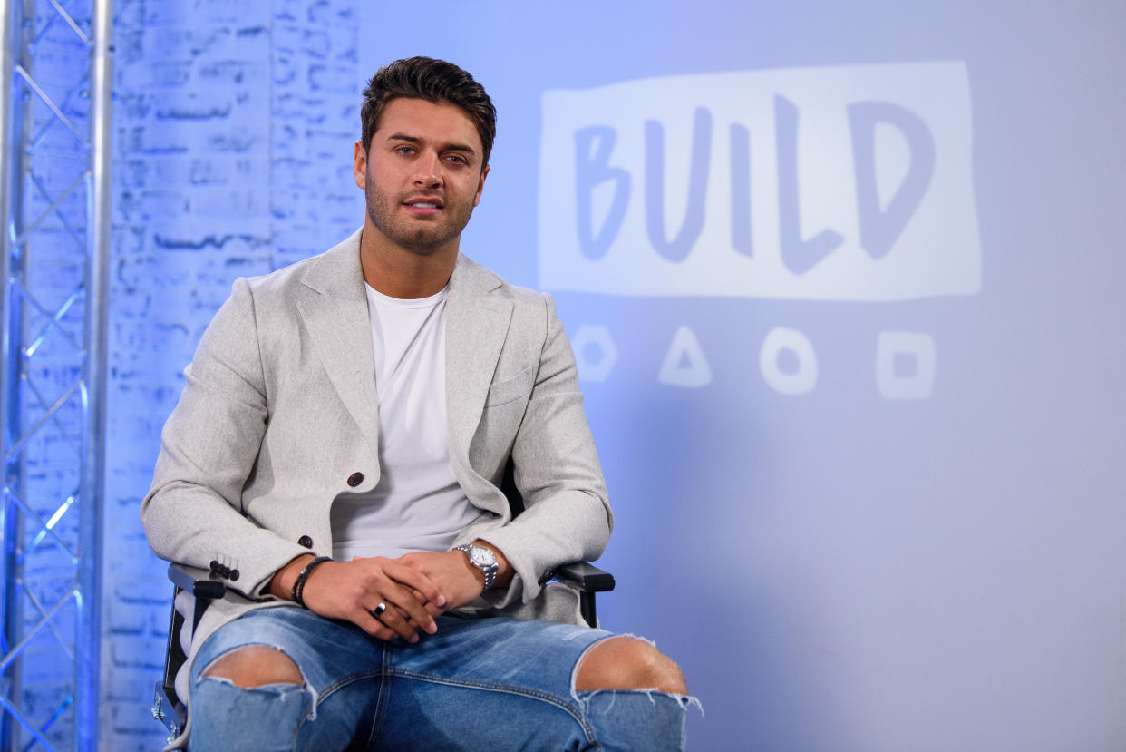 Mike Thalassitis from ‘Celebs Go Dating’ during a BUILD panel discussion on February 7, 2018 in London, England. (Photo by Joe Maher/Getty Images)