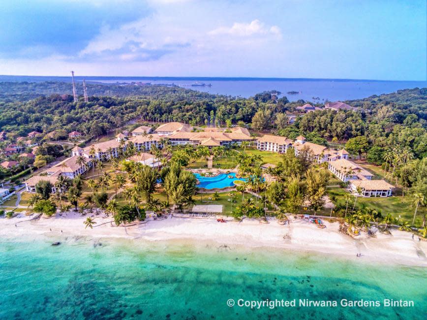 3D2N / 4D3N Staycation Package Deal @ Nirwana Resort Hotel, Bintan (Tanah Merah Terminal Departure). (Photo: KKday SG)