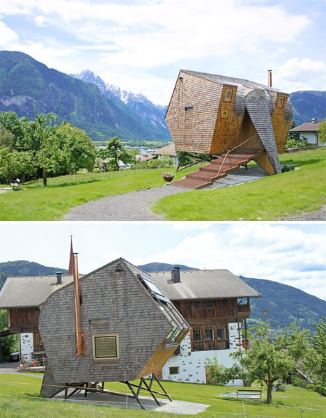 UFOgel tiny modern cabin 2