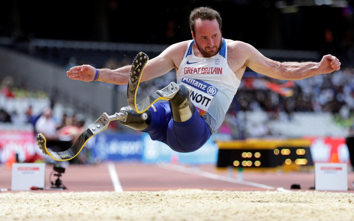 Luke Sinnott will compete in the long jump for GB in Paris this summer