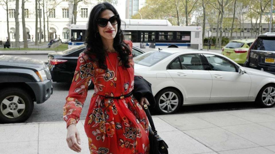 Huma Abedin files for divorce from Anthony Weiner after he pleads guilty to sexting teenager