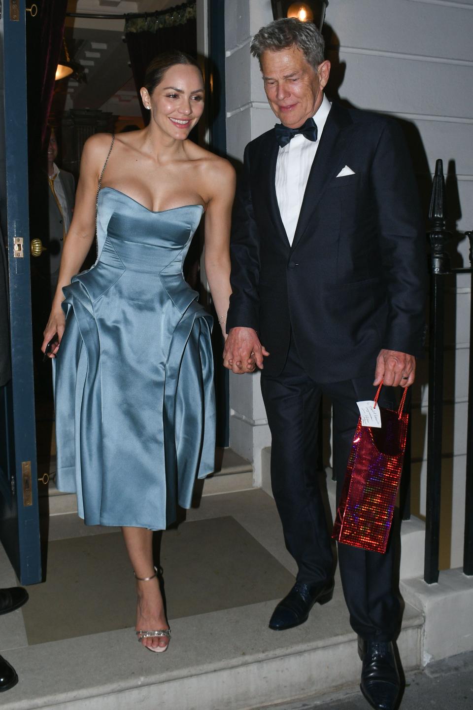 Katharine McPhee and David Foster