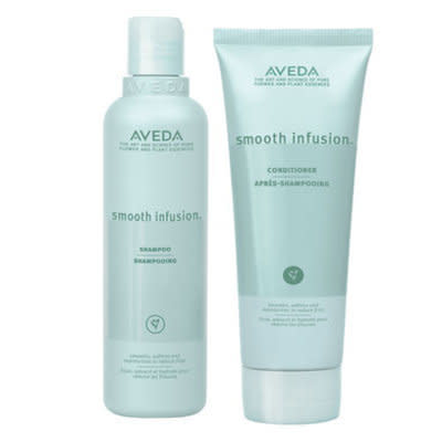 $42, <a href="http://www.aveda.com/product/5250/16858/Collections/Smooth-InfusionTM/Smooth-Infusion-Shampoo/index.tmpl" target="_blank">aveda.com</a>