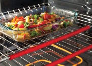 <body> <p>When the oven heats up, so do the oven racks, as any accident-prone cook knows too well. If you find that oven mitts aren't enough to prevent minor burns associated with cooking, consider a set of <a rel="nofollow noopener" href=" https://www.amazon.com/Silicone-Oven-Rack-Guards-Pack/dp/B00XQYS43W?&_encoding=UTF8&tag=ss-com-20&linkCode=ur2&linkId=482c4a6c8965fffeca21a012deb36020&camp=1789&creative=9325" target="_blank" data-ylk="slk:silicone oven rack guards;elm:context_link;itc:0;sec:content-canvas" class="link ">silicone oven rack guards</a>. Silicone's ability to stay cooler than metal, even in a hot oven, makes these clip-on guards a good option for safer kitchens. Keep in mind, these guards are meant to reduce the risk of oven burns but they can't prevent all injuries. Like all safety devices you install at home, use these guards only as specified, and with a hearty helping of common sense. <em>Available on <a rel="nofollow noopener" href=" https://www.amazon.com/Silicone-Oven-Rack-Guards-Pack/dp/B00XQYS43W?&_encoding=UTF8&tag=ss-com-20&linkCode=ur2&linkId=482c4a6c8965fffeca21a012deb36020&camp=1789&creative=9325" target="_blank" data-ylk="slk:Amazon;elm:context_link;itc:0;sec:content-canvas" class="link ">Amazon</a>; $12.95</em>.</p> <p><strong>Related: <a rel="nofollow noopener" href=" http://www.bobvila.com/slideshow/10-money-saving-gadgets-that-pay-for-themselves-49825#.V5Nx1JOAOko?bv=yahoo" target="_blank" data-ylk="slk:10 Money-Saving Gadgets That Pay for Themselves;elm:context_link;itc:0;sec:content-canvas" class="link ">10 Money-Saving Gadgets That Pay for Themselves</a> </strong> </p> </body>