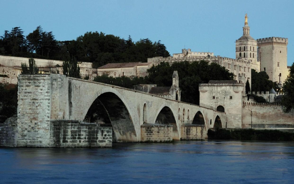 The Saint-Benezet bridge in Avignon in Provence - AFP