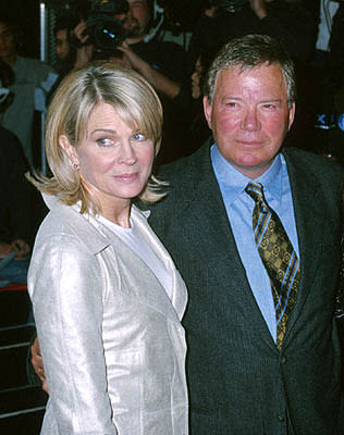 Candice Bergen and William Shatner at the Hollywood premiere of Warner Brothers' Miss Congeniality