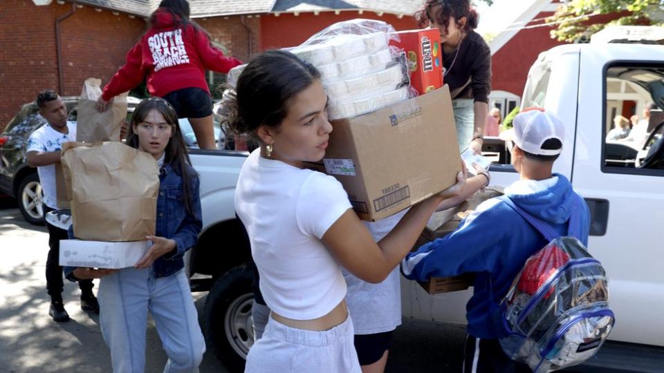 Voluntarios en Martha's Vneyard