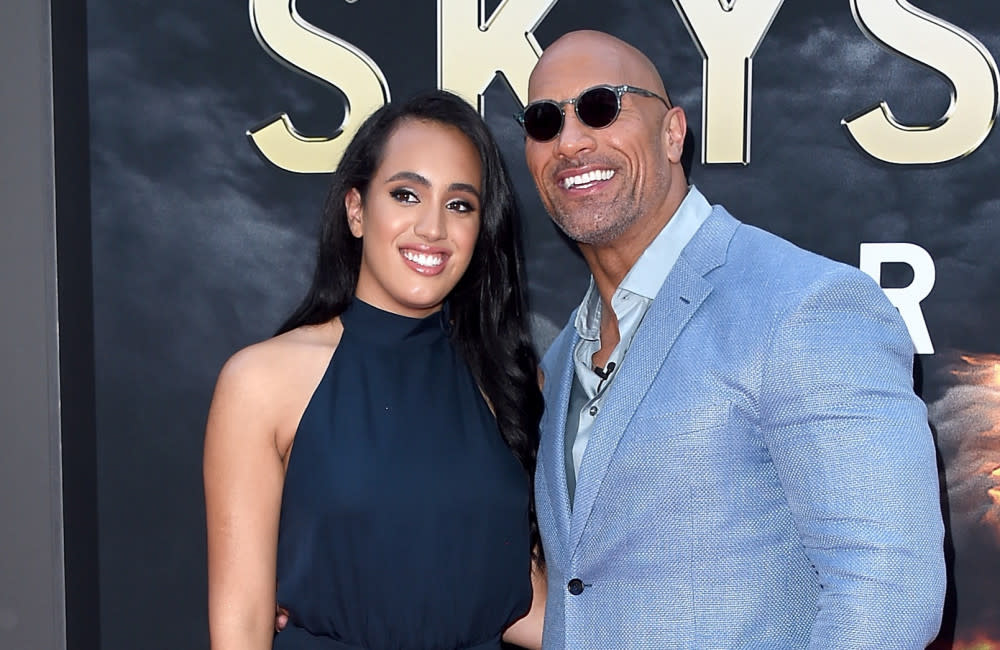 Dwayne 'The Rock' Johnson's daughter gets death threats over WWE storyline credit:Bang Showbiz