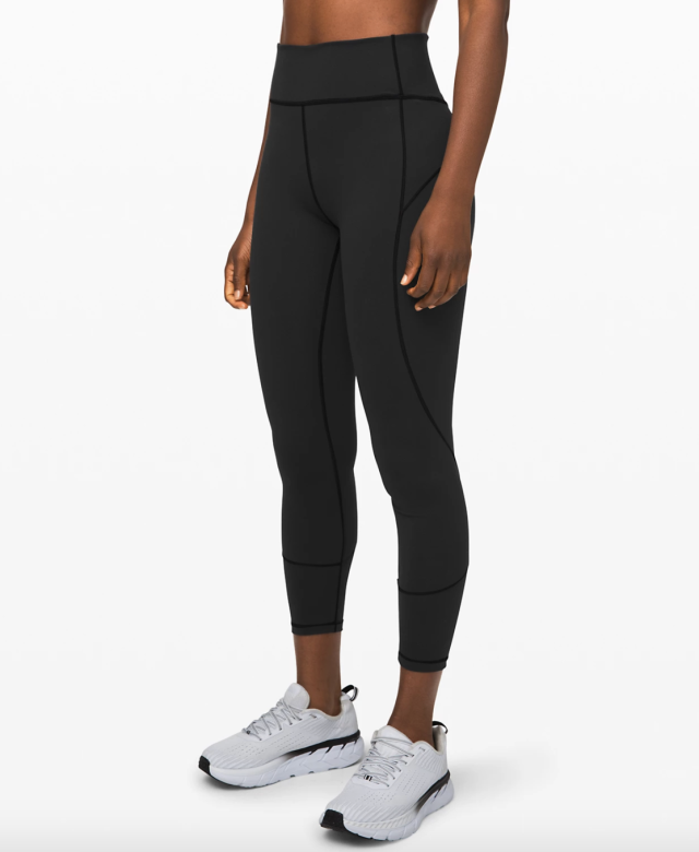 Lululemon Run: Stay On Course Tight - Black - lulu fanatics