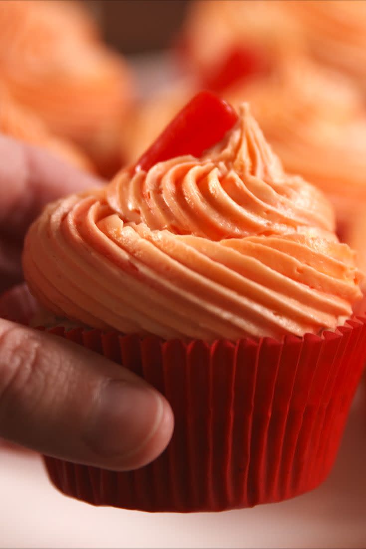 Fireball Cupcakes