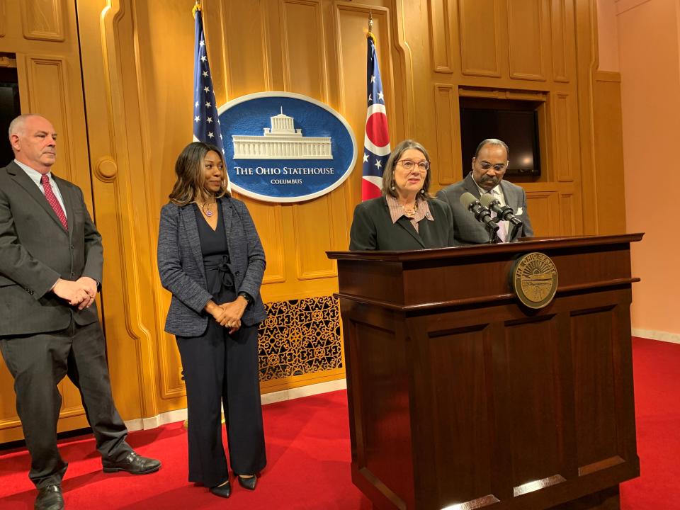 Ohio Senate Minority Leader Nickie Antonio, D-Lakewood, and her colleagues are advocating for an end to the death penalty in Ohio. Antonio has pushed for abolition for a dozen years.