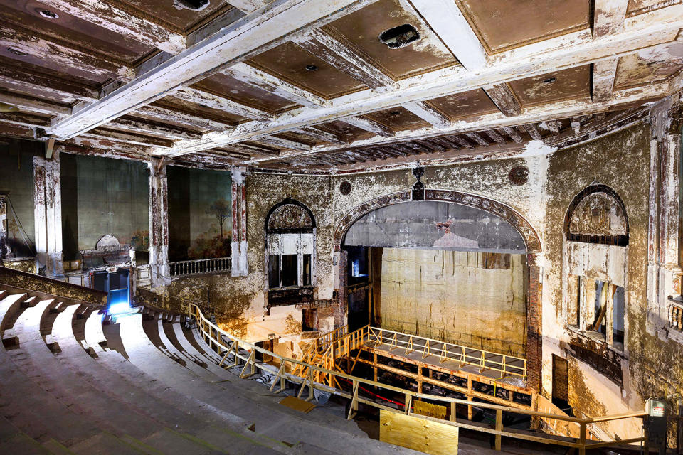 <p>For decades, the 28,000-square-foot Carolina Theatre was a major venue, offering silent and then sound movies and vaudeville acts. (Photo: Matt Lambros/Caters News) </p>