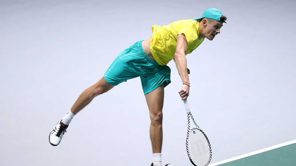 Australia took an unassailable 2-0 lead against Colombia after Alex de Minaur's win.