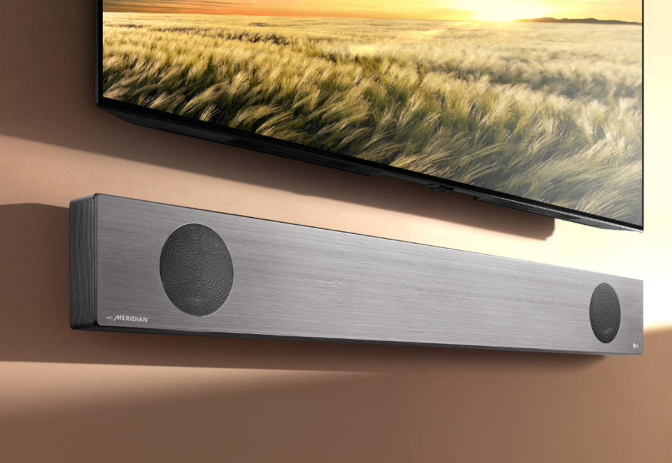 LG sells a lot of TVs, so if you're not into a full, eight-speaker home