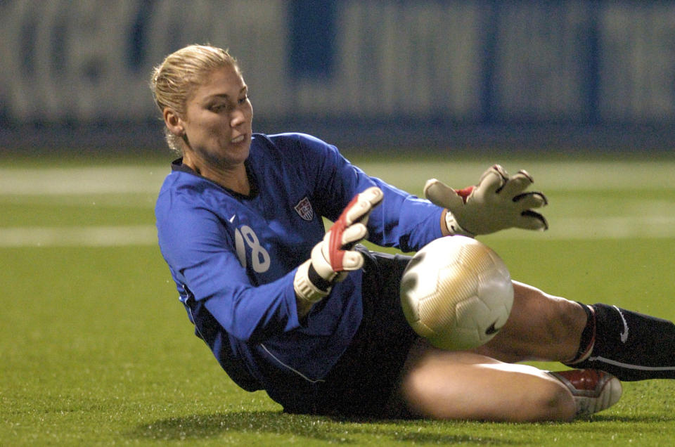 Hope Solo. Getty Images