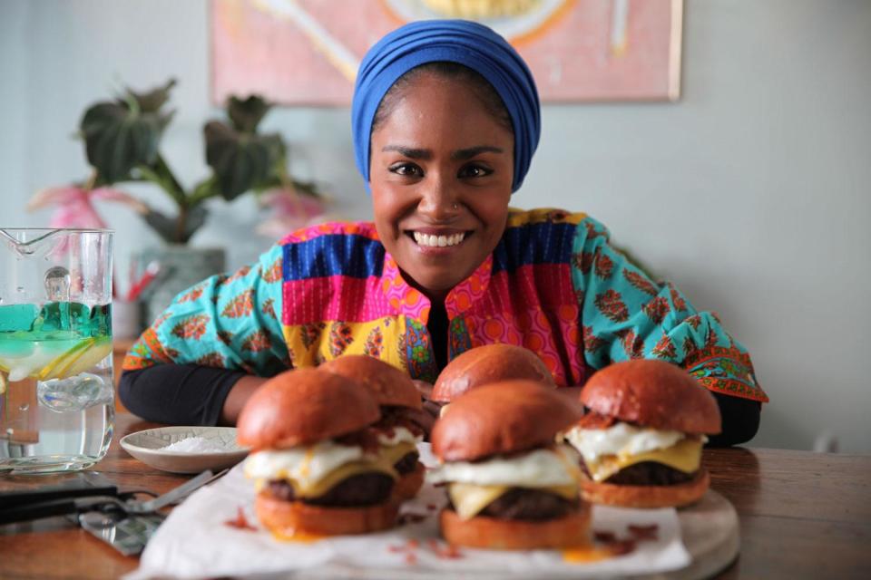 Polished: since winning GBBO, Nadiya Hussain has grown more confident: BBC/Hungry Gap Productions Ltd/Danny Rohrer