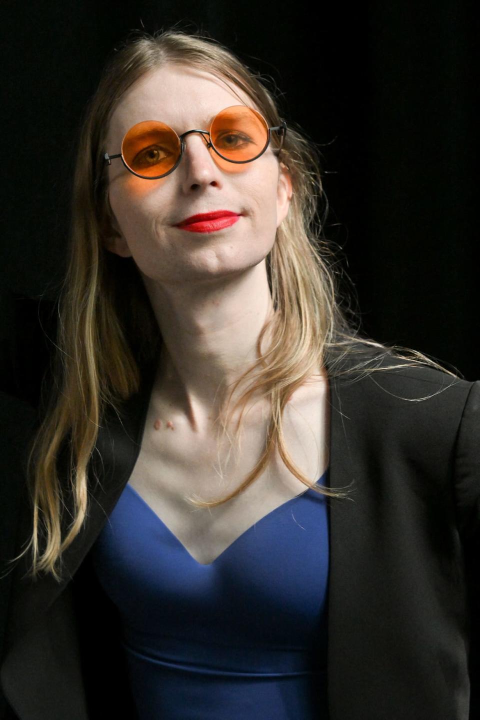 <div class="inline-image__caption"><p>Chelsea Manning poses on May 24, 2022, in Brussels, Belgium.</p></div> <div class="inline-image__credit">Dirk Waem/AFP/Getty</div>