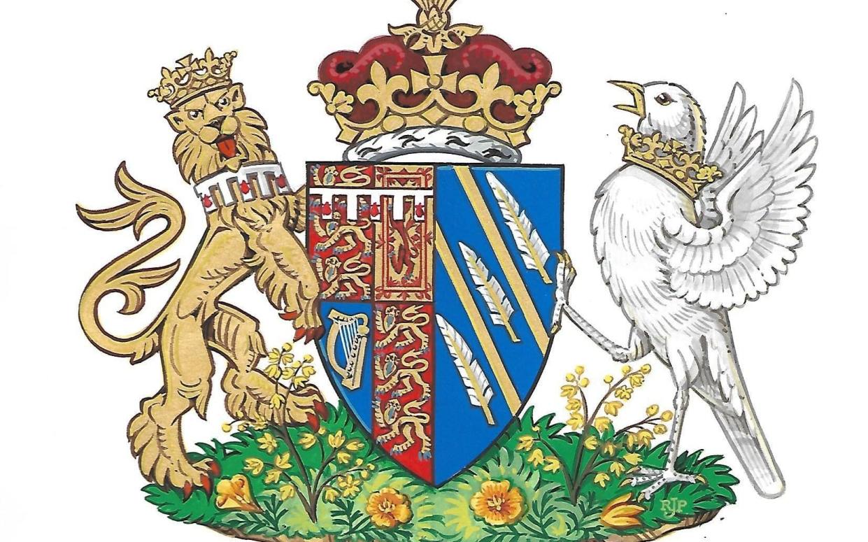 The Duchess of Sussex's coat of arms - PA