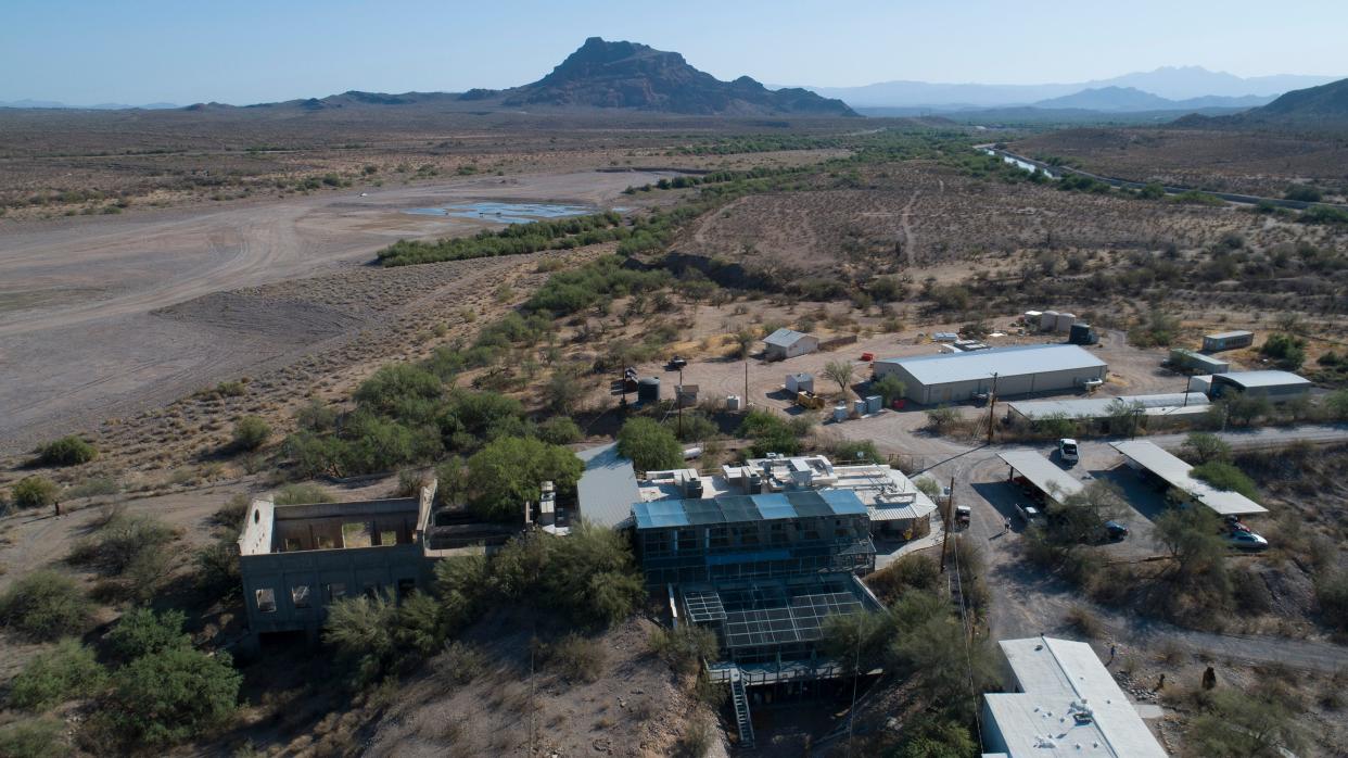 Monkey farm in Mesa, Ariz.