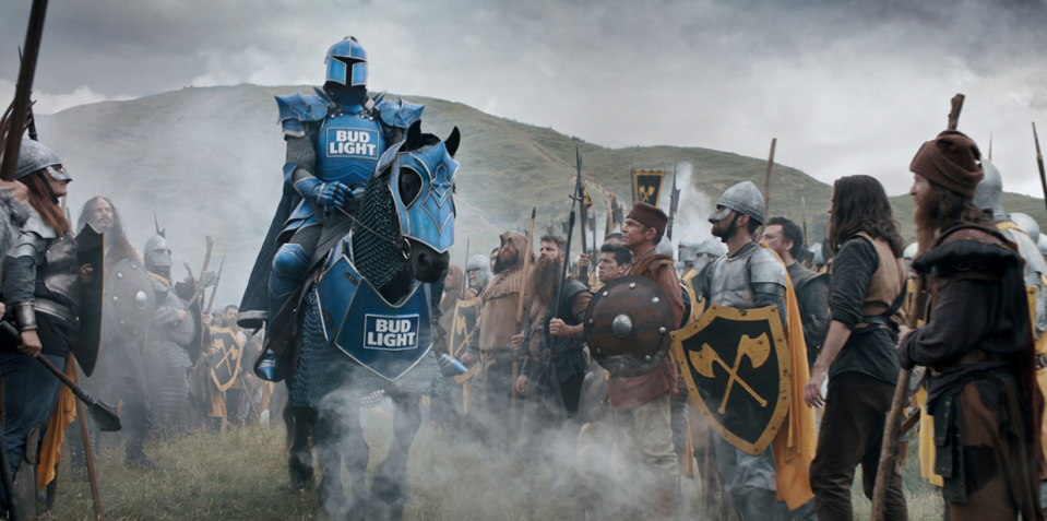 The Bud Light and Game of Thrones ad won the Super Bowl. Photo: Bud Light