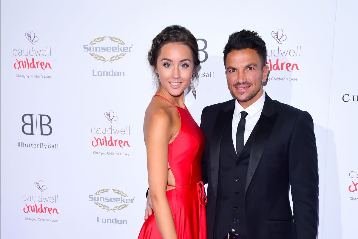 Peter Andre and Emily MacDonagh are to welcome a third child (Ian West/PA) (Ian West/ PA)