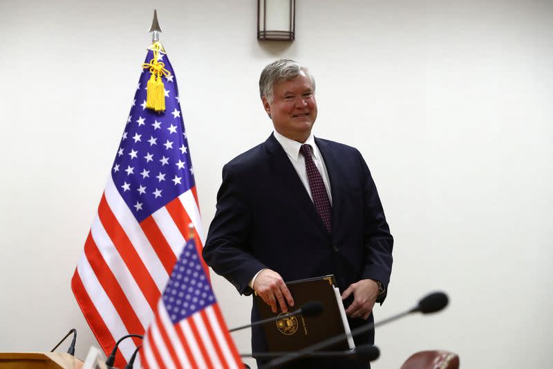 U.S. Deputy Secretary of State Stephen Biegun visits Seoul